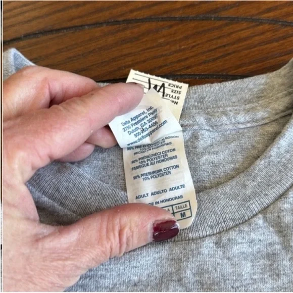 Sorry We're Stoned Graphic Tee in Heather Gray - Picture 3 of 9